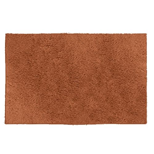 Tapis De Bain Antidérapant En Microfibre - 50x80 Cm - Terracotta