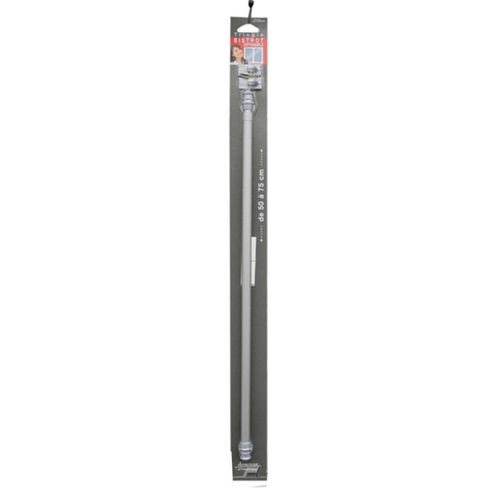 Tringle Extensible En Métal  "bistrot" 50-75cm Gris