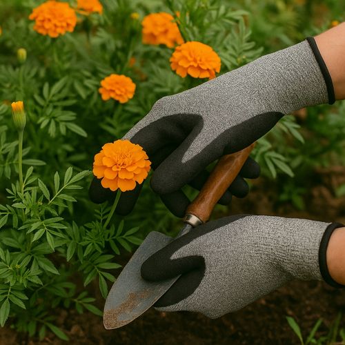 Paire De Gants Anti-coupures Pour Bricolage Et Jardin – Confort, Grip Optimal Et Protection Maximale
