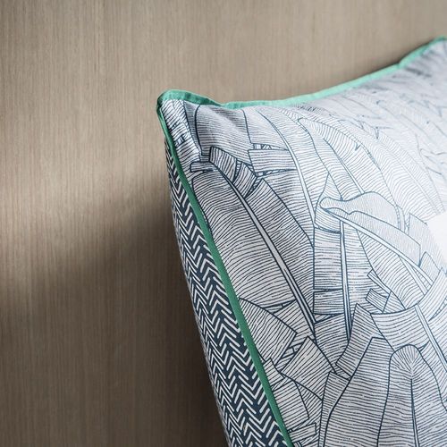 Housse De Couette Jungle Dream Bleu/vert, 240x260cm,  100% Coton