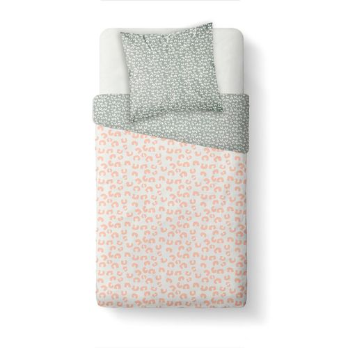 Parure De Lit Coton 1 Personne Imprimé Enfant Happy Rose