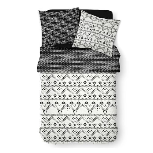 Parure De Lit Coton Zippée 2 Personnes Imprimé Ethnique Mawira