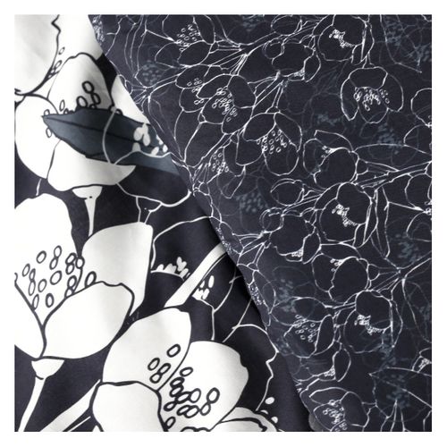 Parure De Lit Coton Zippée 2 Personnes Imprimé Floral Mawira