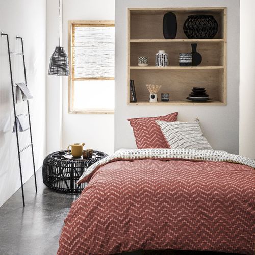 Parure De Lit Housse De Couette 240x260 + 2 Taies D Oreiller 63x63 100% Coton 57 Fils Sunshine 8.20