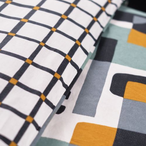 Parure De Lit - Sunshine - 116485 - 2 Personnes - 220x240 Cm - Coton - Imprimé 9.43