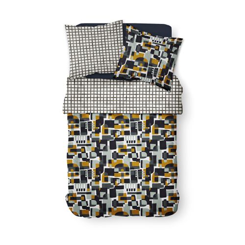 Parure De Lit - Sunshine - 116485 - 2 Personnes - 220x240 Cm - Coton - Imprimé 9.43