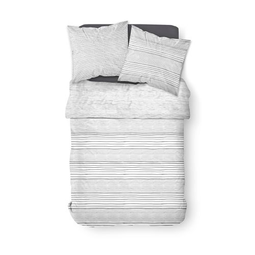 Parure De Lit - Sunshine - 116561 - 2 Personnes - 240 X 260 Cm - Coton - Imprimé 9.59