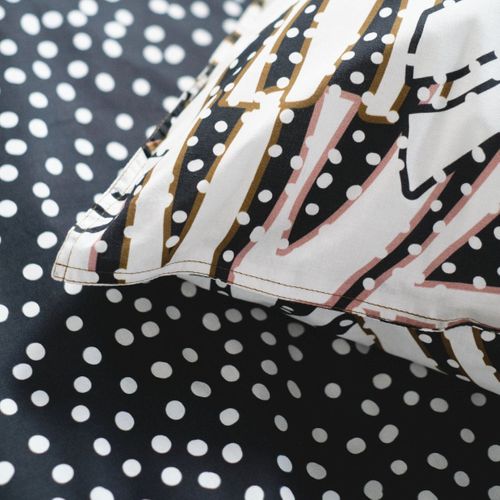 Parure De Lit Sunshine Fabio Noir