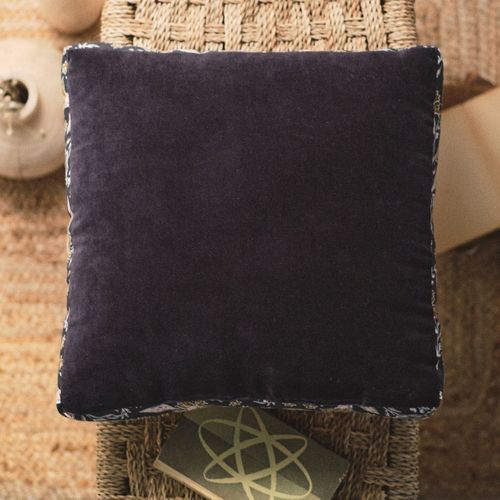 Coussin Décoration Réversible Indies Yuga Bronze