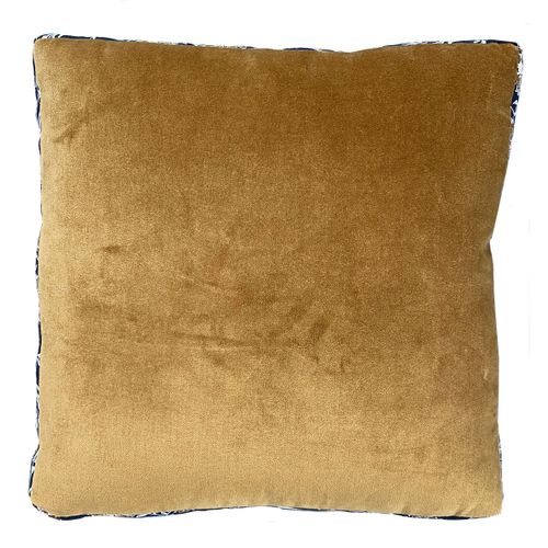 Coussin Décoration Réversible Indies Yuga Bronze