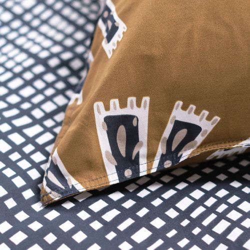 Parure De Lit Sunshine Gaetan Marron