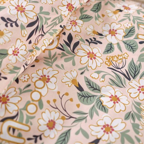 Parure De Lit Imprimé Animalier Coton Happy Rose