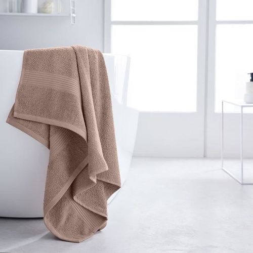 Maxi Drap De Bain 90x150 Cm 100% Coton - Rose Des Sables