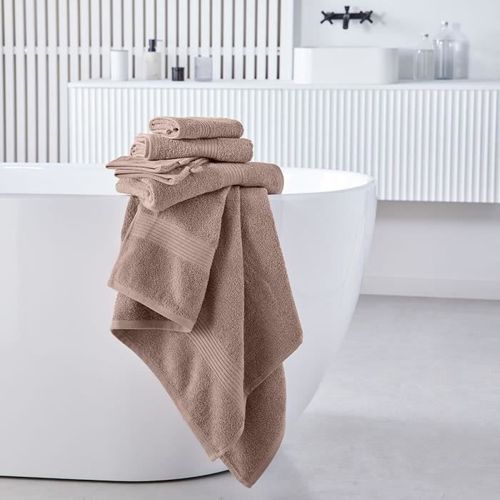 Maxi Drap De Bain 90x150 Cm 100% Coton - Rose Des Sables