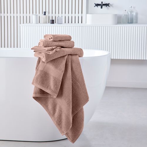 10 Serviettes De Bain 4 Serviettes 30x50 + 4 Serveites 50x90 + 2 Draps De Bain 70x130 Cm 100% Coton