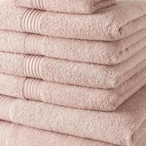 10 Serviettes De Bain 4 Serviettes 30x50 + 4 Serveites 50x90 + 2 Draps De Bain 70x130 Cm 100% Coton
