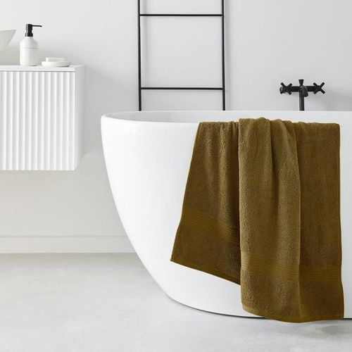 Essential - Maxi Drap De Bain - 90 X 150 Cm - 100% Coton - Bronze