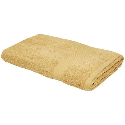 Essential - Maxi Drap De Bain 90x150 Cm 100% Coton Coloris Ocre
