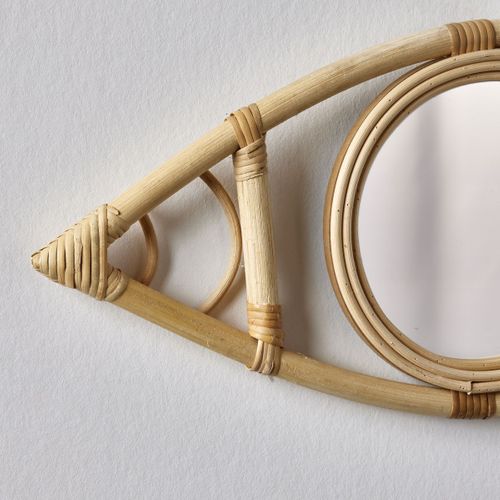 Miroir Forme Poisson Beach House Beige