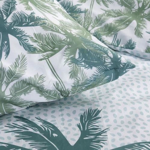 Parure De Lit 2 Personnes - Sunshine 16.6 - 240 X 260 Cm - 100% Coton Imprimé