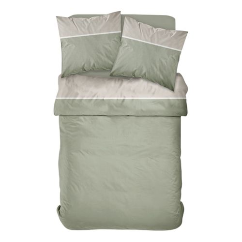 Parure De Lit 2 Personnes Coton Prestige Beige