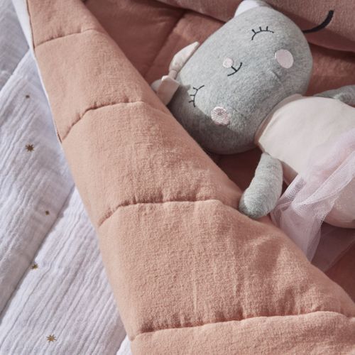 Sac De Couchage Enfant Coton La Tete Dans Les Nuages Blanc
