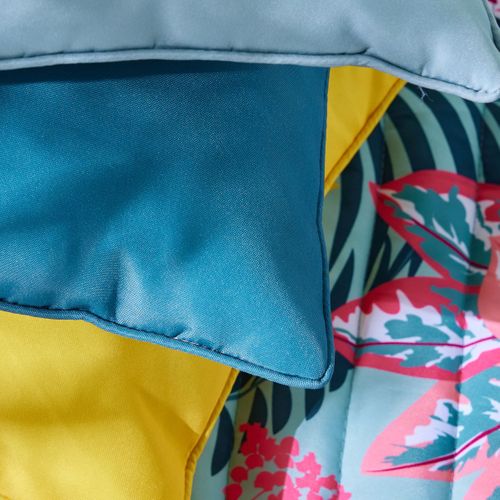 Coussin Déperlant Amazonia Vert