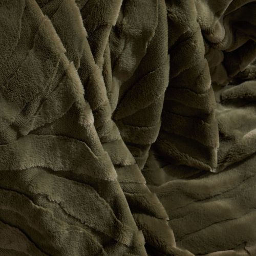 Plaid Jacquard Zébré Matcha
