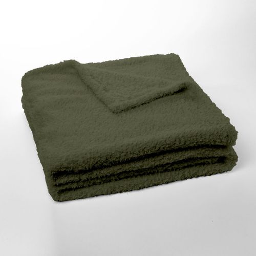 Plaid Polaire Uni Matcha Vert