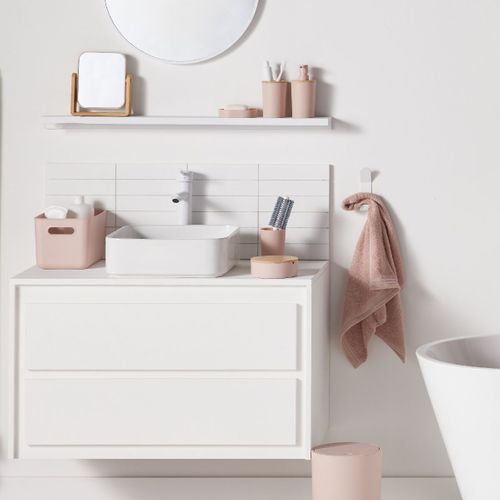 Miroir Sur Pied Rotatif Bathroom Rose
