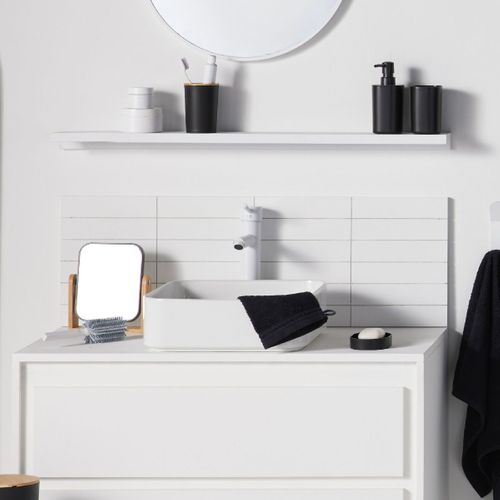 Miroir Sur Pied Rotatif Bathroom Noir