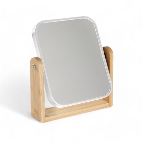 Miroir Sur Pied Rotatif Bathroom Blanc