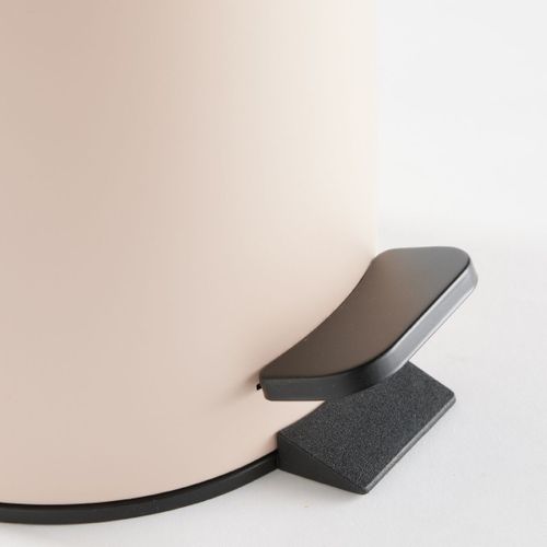 Poubelle 3l Avec Pédale Métal Bathroom Rose