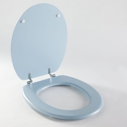 Abattant Wc Bois Bathroom Bleu