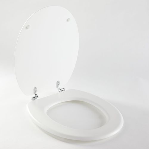 Abattant Wc Bois Bathroom Blanc