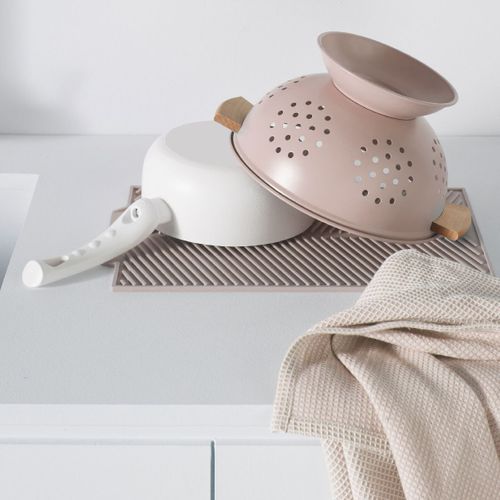 Tapis De Vaisselle En Silicone Kitchen Rose