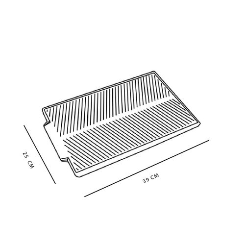 Tapis De Vaisselle En Silicone Kitchen Rose