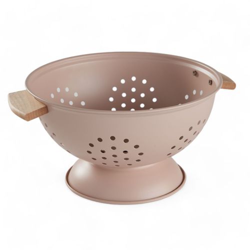 Passoire En Métal Avec Poignées Kitchen Rose