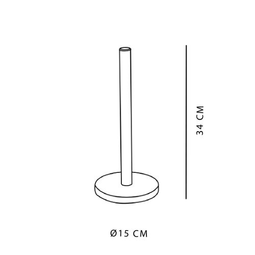Dérouleur Essuie-tout En Bois Et Métal Kitchen Vert