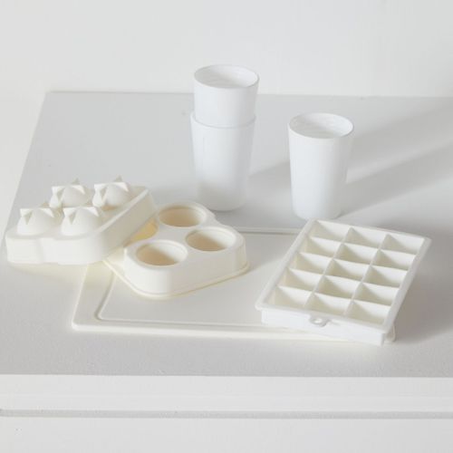 Moule à Glaçons Sphériques En Silicone Kitchen Rose