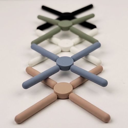 Dessous De Plat Pliant Compact Kitchen Noir