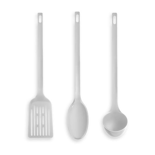 Lot De 3 Ustensiles De Cuisine Kitchen Blanc