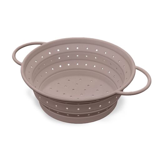 Passoir Pliable En Silicone Avec Poignées Kitchen Rose