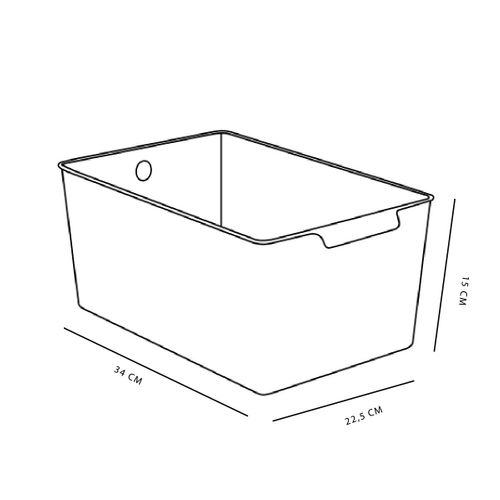 Panier De Rangement Plastique Equipment Rose
