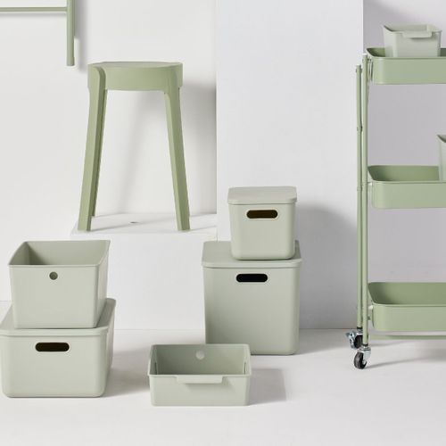 Panier De Rangement Plastique Equipment Vert