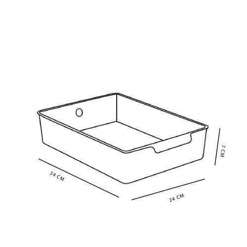 Panier De Rangement Plastique Equipment Vert