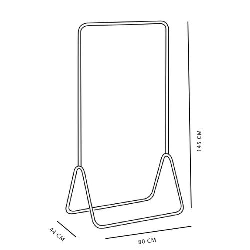 Portants à Vêtements Métal Equipment Noir
