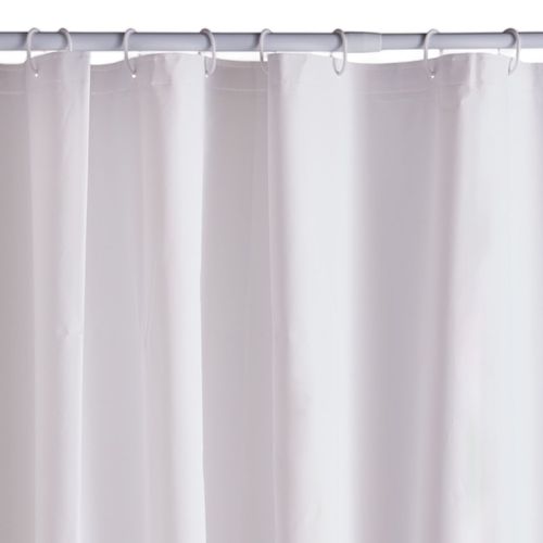 Rideau De Douche Peva Uni Bathroom Blanc