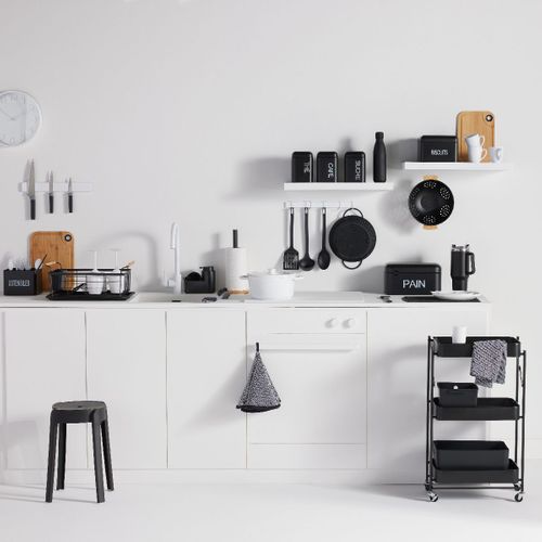 Lot De 2 Torchons Vaisselle En Coton Kitchen