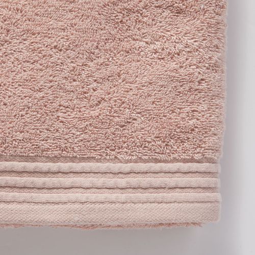 Drap De Douche Coton Uni Bathroom Rose